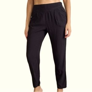 Free people side back pocket harem pants.